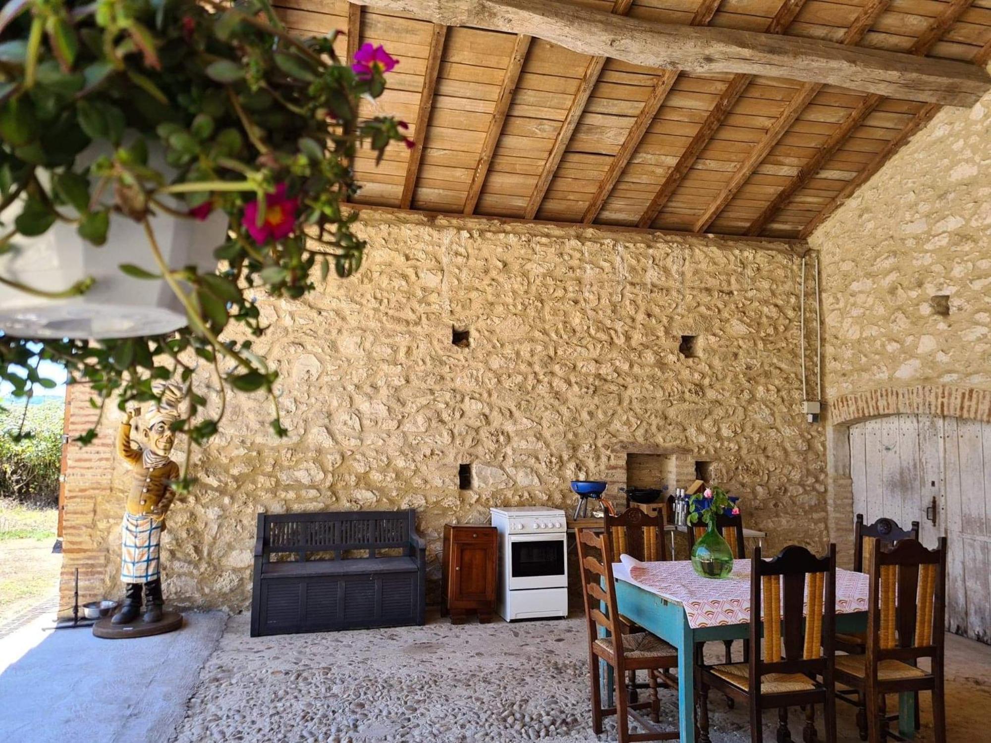 Bed and Breakfast Le Coq En Repos Saint-Sylvestre-sur-Lot Esterno foto